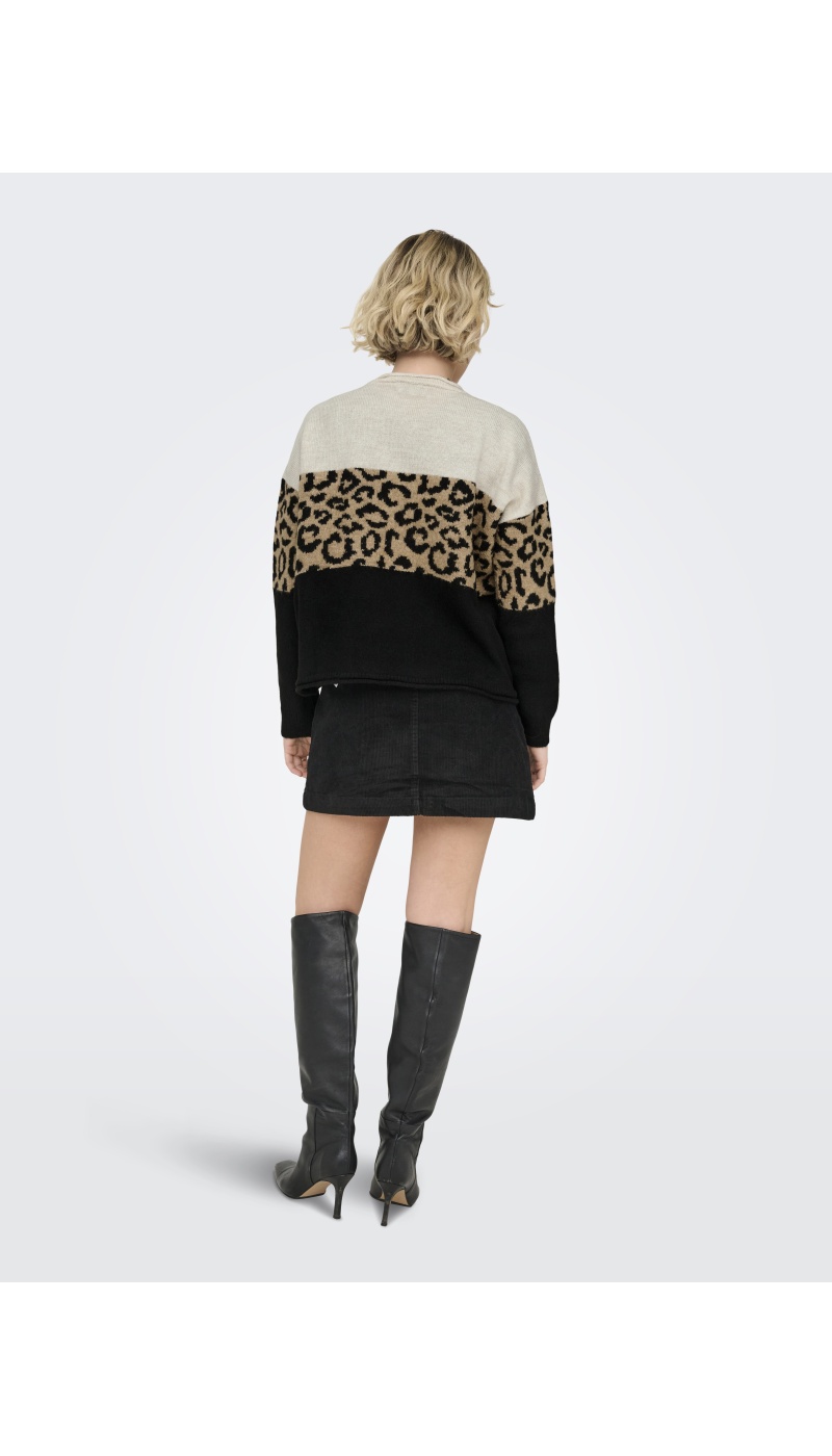 Pull Léopard Moonbeam ONLJADE ONLY - 2 | TOPS